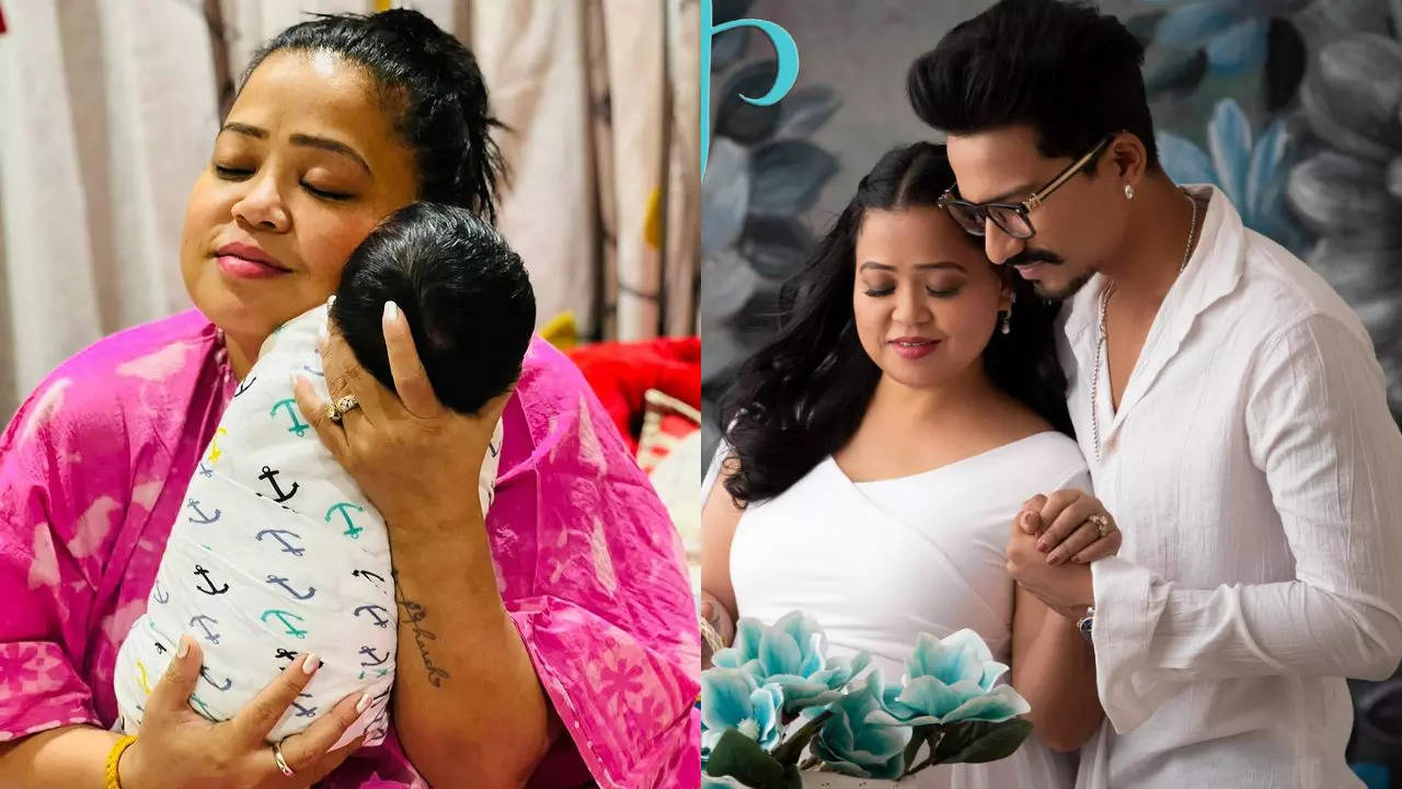 Bharti Singh Haarsh Limbachiyaa Share Video Of Sons First Photoshoot And It Is The Cutest