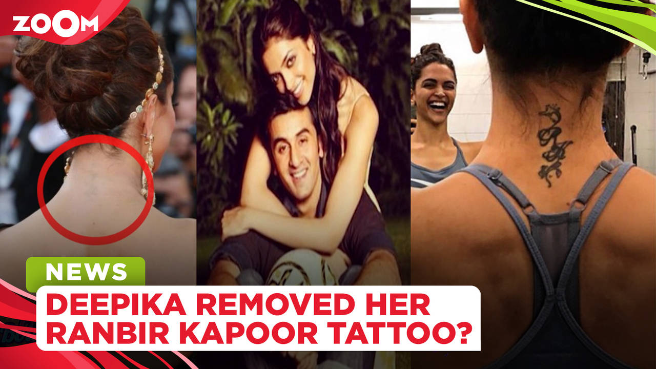 Deepika Padukone REMOVED her old tattoo of ex Ranbir Kapoor? Fans react