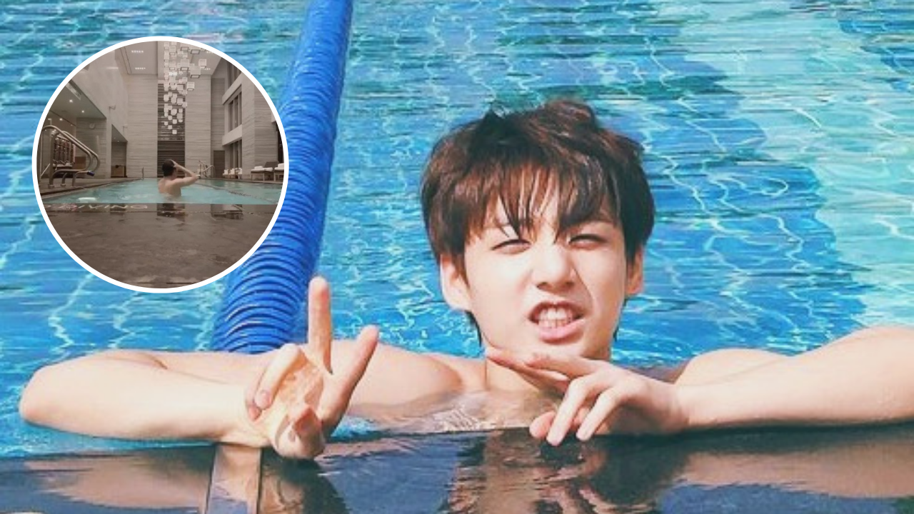 When BTS star Jungkook failed to make a swimming turn, but ARMY was more focused on his shirtless body