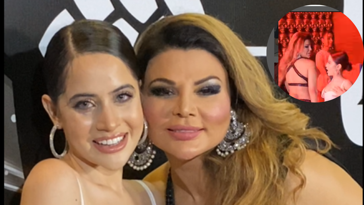 Urfi Javed gives Rakhi Sawant tough competition as she burns the dance floor with her sizzling moves; video is too hot to handle