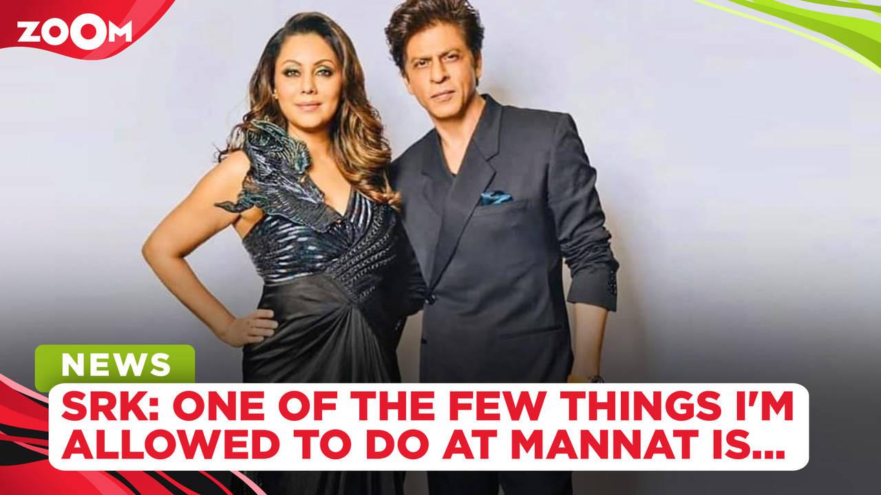 Shah Rukh Khan REVEALS one of the few things Gauri Khan allows him to do in their house 'Mannat'