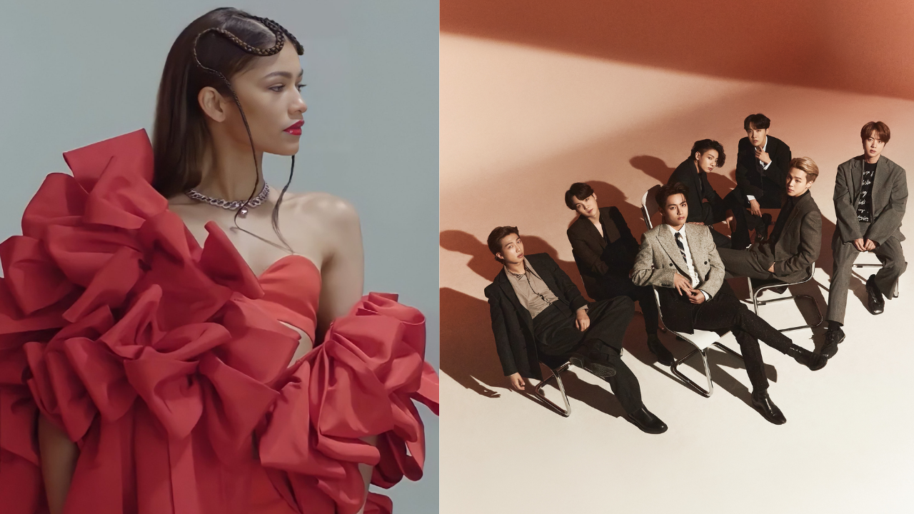 Zendaya and BTS