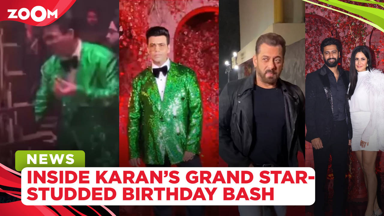 INSIDE Karan Johar's grand 50th birthday bash: Salman Khan, Vicky-Katrina, Ranveer, Anushka & others attend