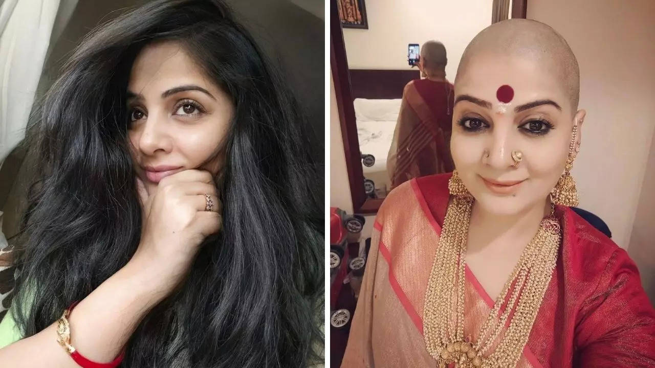 sooraj-thapar-s-wife-dipti-dhyani-donates-her-hair-at-balaji-tirupati