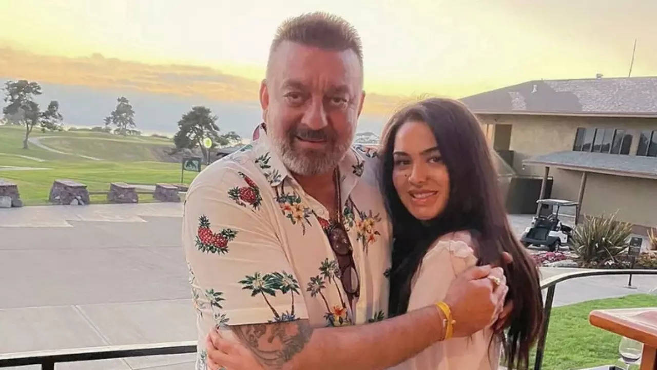 Sanjay Dutt with Trishala