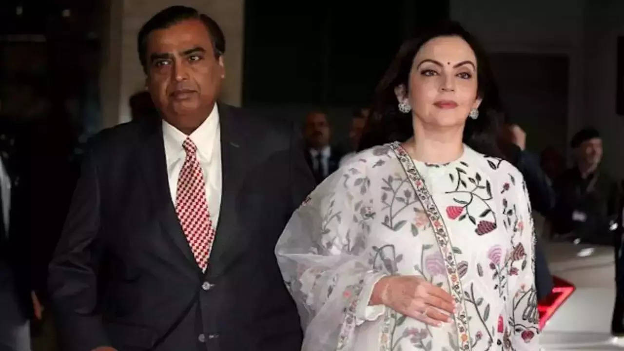 Mukesh Ambani and Nita Ambani