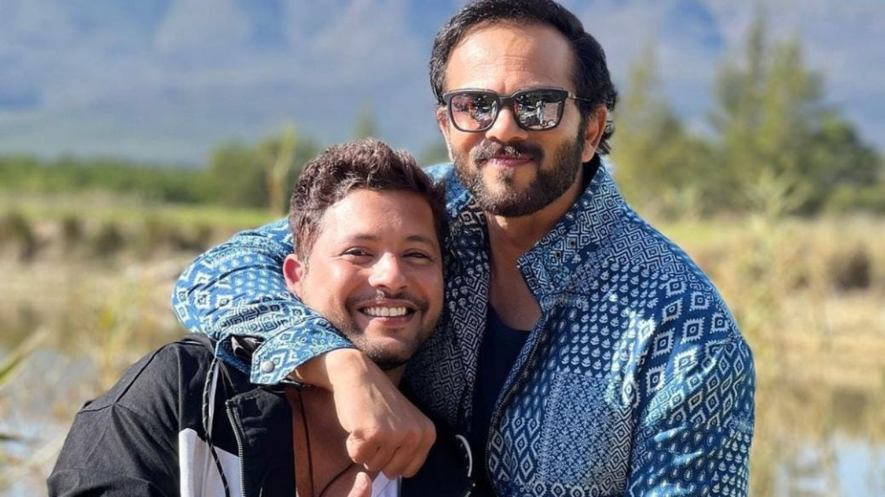 Nishant Bhat shares a post with Rohit Shetty