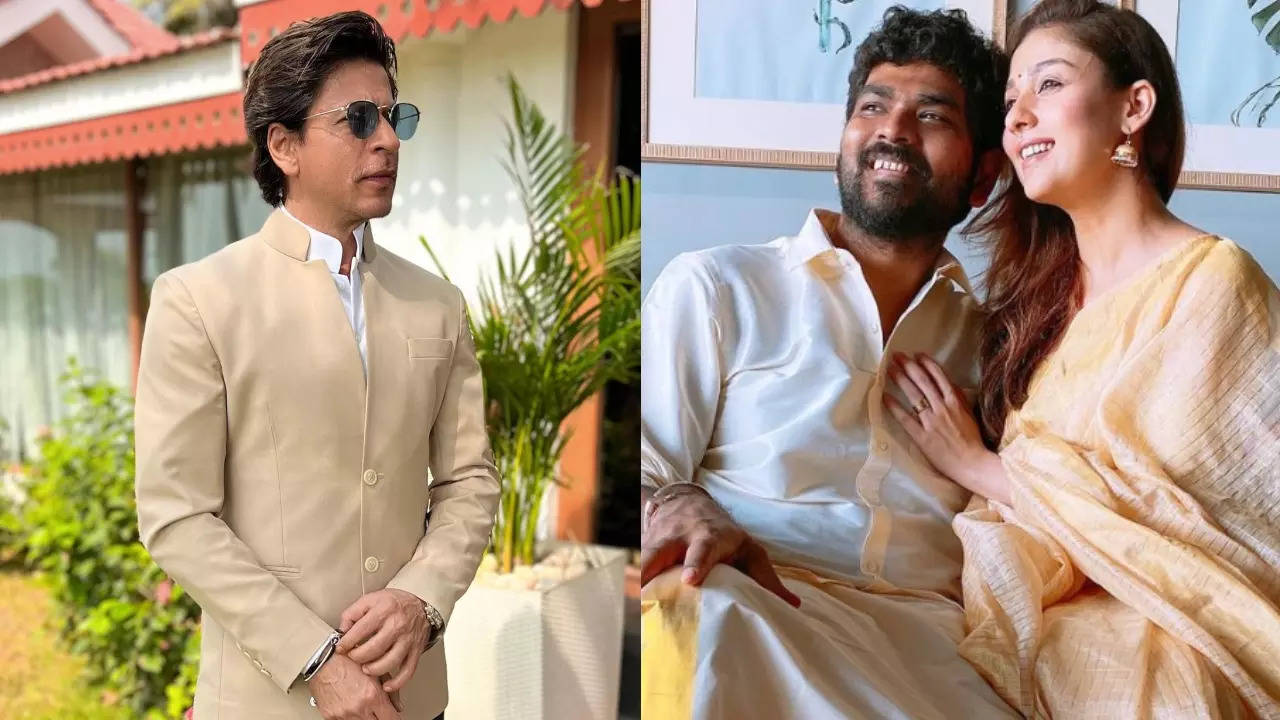 Vignesh Shivan: Nayanthara-Vignesh Shivan wedding: Shah Rukh Khan looks ...