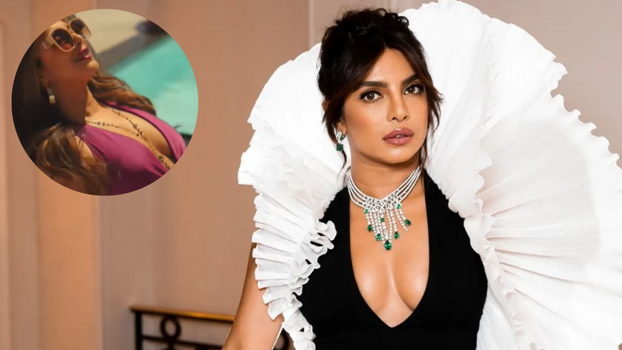 Priyanka Chopra Looks Drop Dead Gorgeous As She Basks In The Sun Wearing Monokini With Plunging 