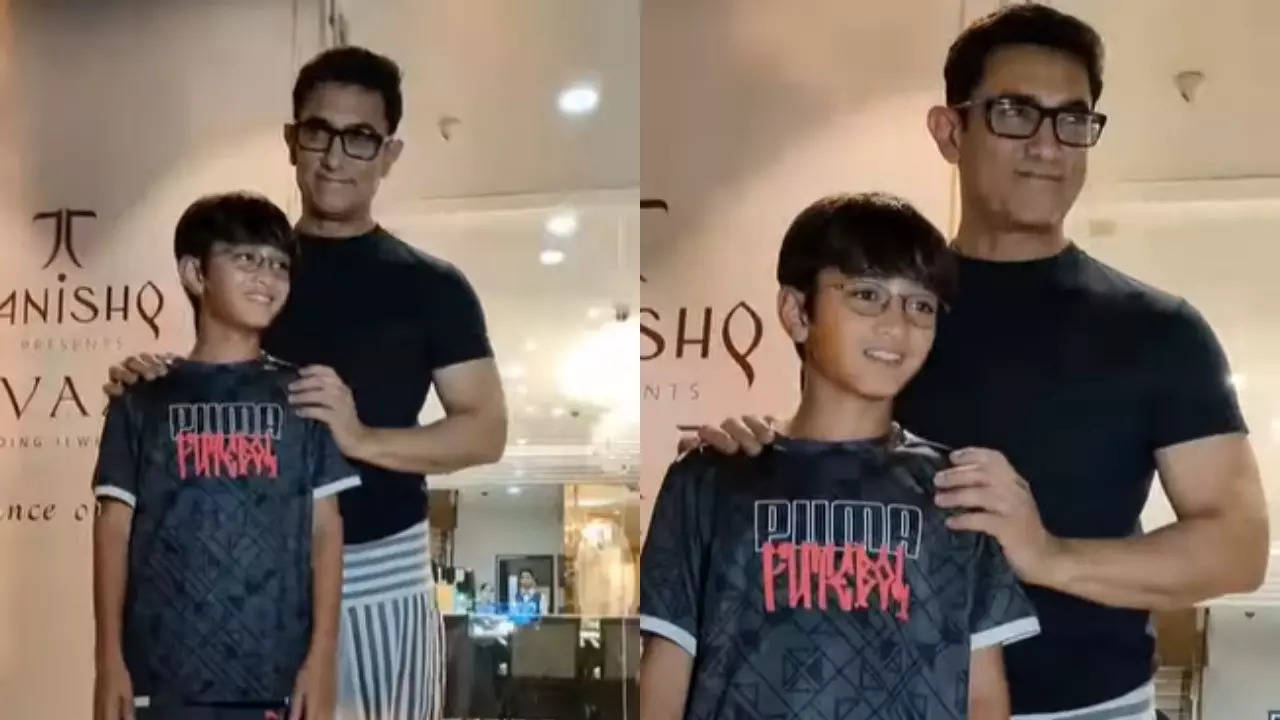 Aamir Khan goes for shopping with son Azad Rao Khan, fans say 'like ...