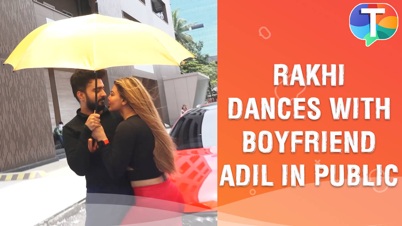 Rakhi Sawant's LIVE dance with boyfriend Adil Khan Durrani in public