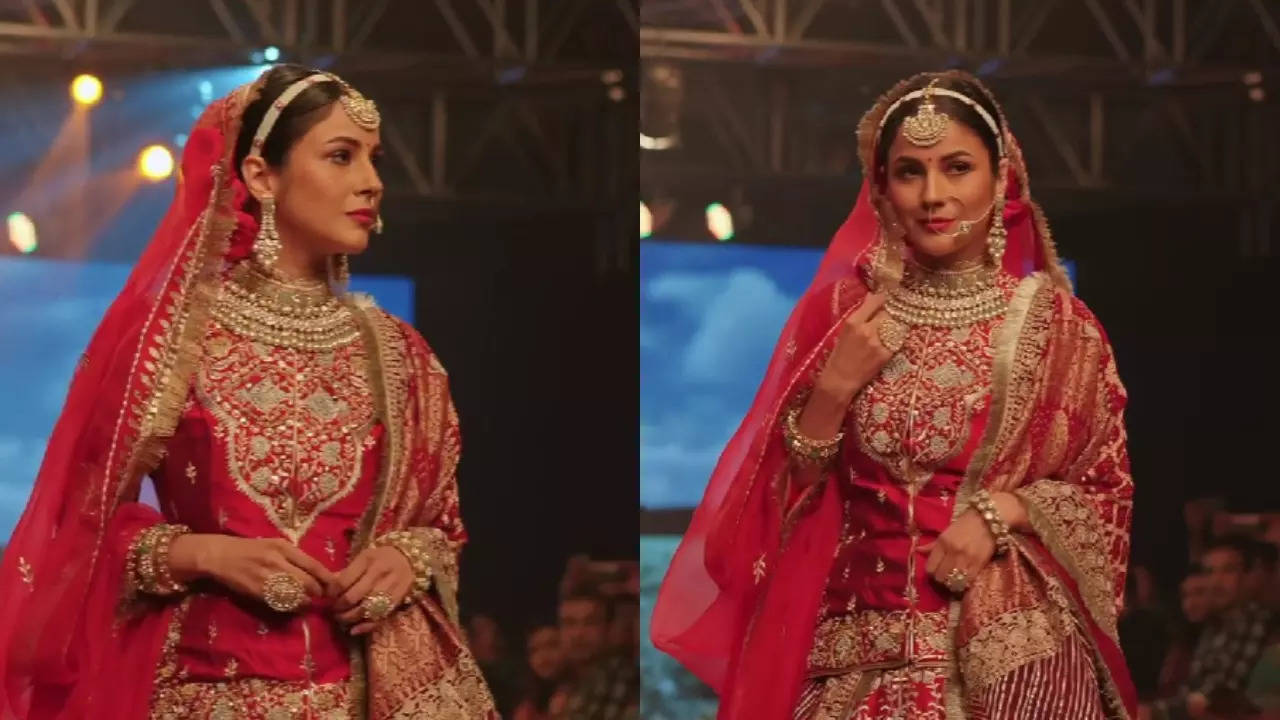 Shehnaaz Gill debut ramp walk