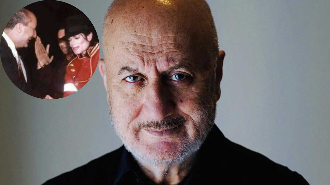 When Anupam Kher was 'bodily picked up by Michael Jackson's bodyguards ...