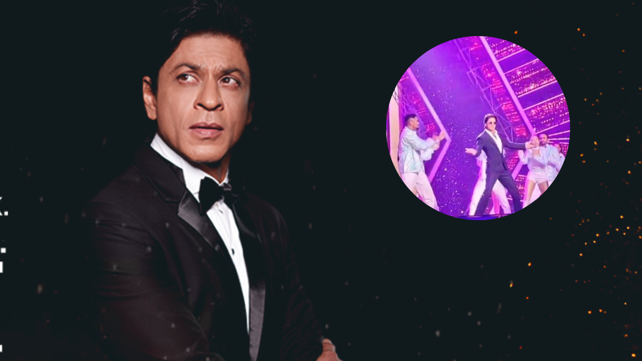 SRK returns to stage with a bang