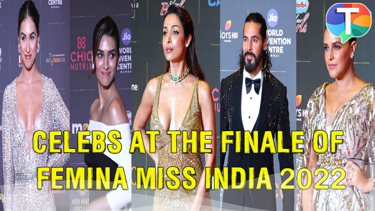 Malaika Arora Kriti Sanon Neha Dhupia And Many Others Attend The Finale Of Femina Miss India 2022