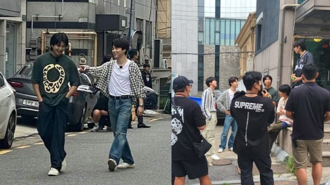 BTS struts out and about on Seoul streets as the boys get spotted ...