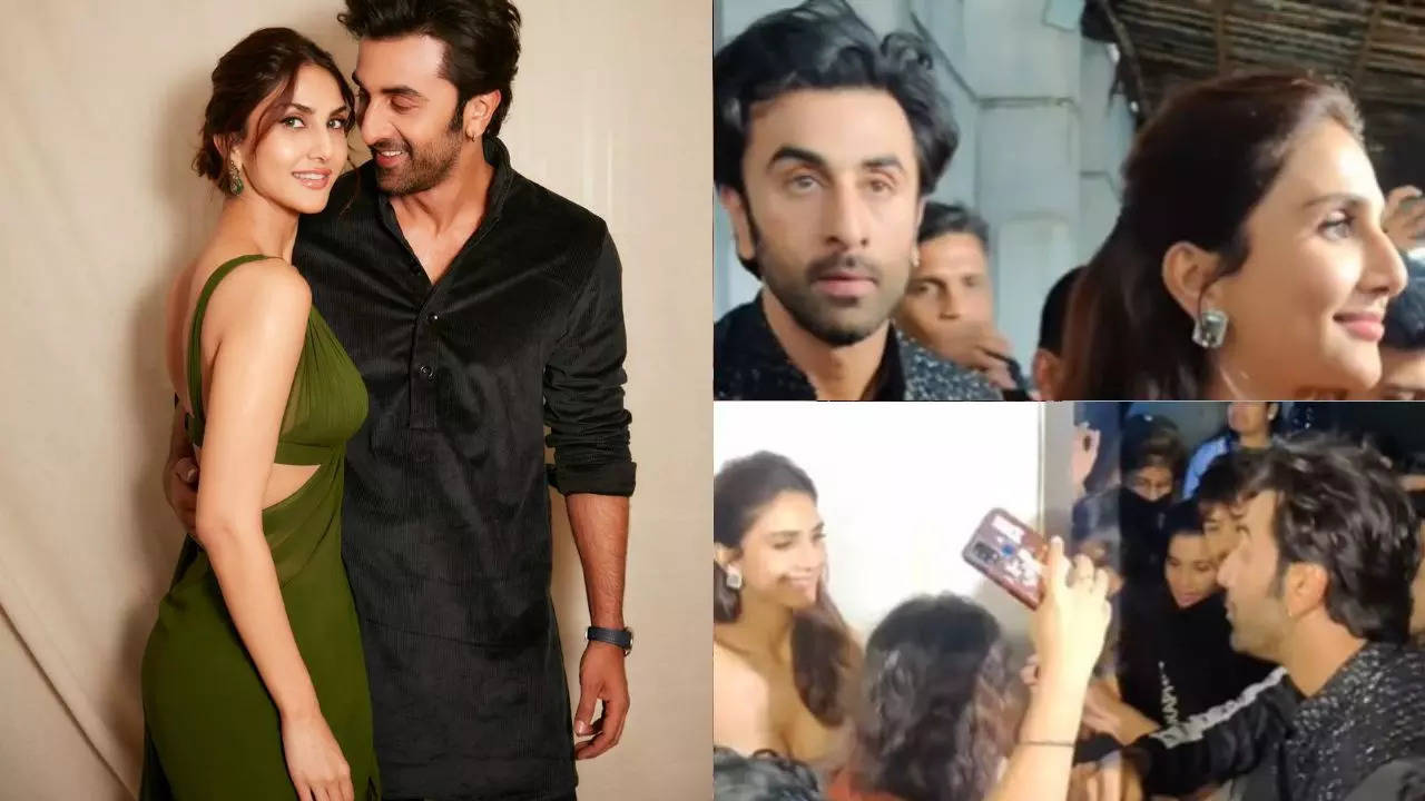 Ranbir Kapoor comes to Vaani Kapoor's rescue during Shamshera ...