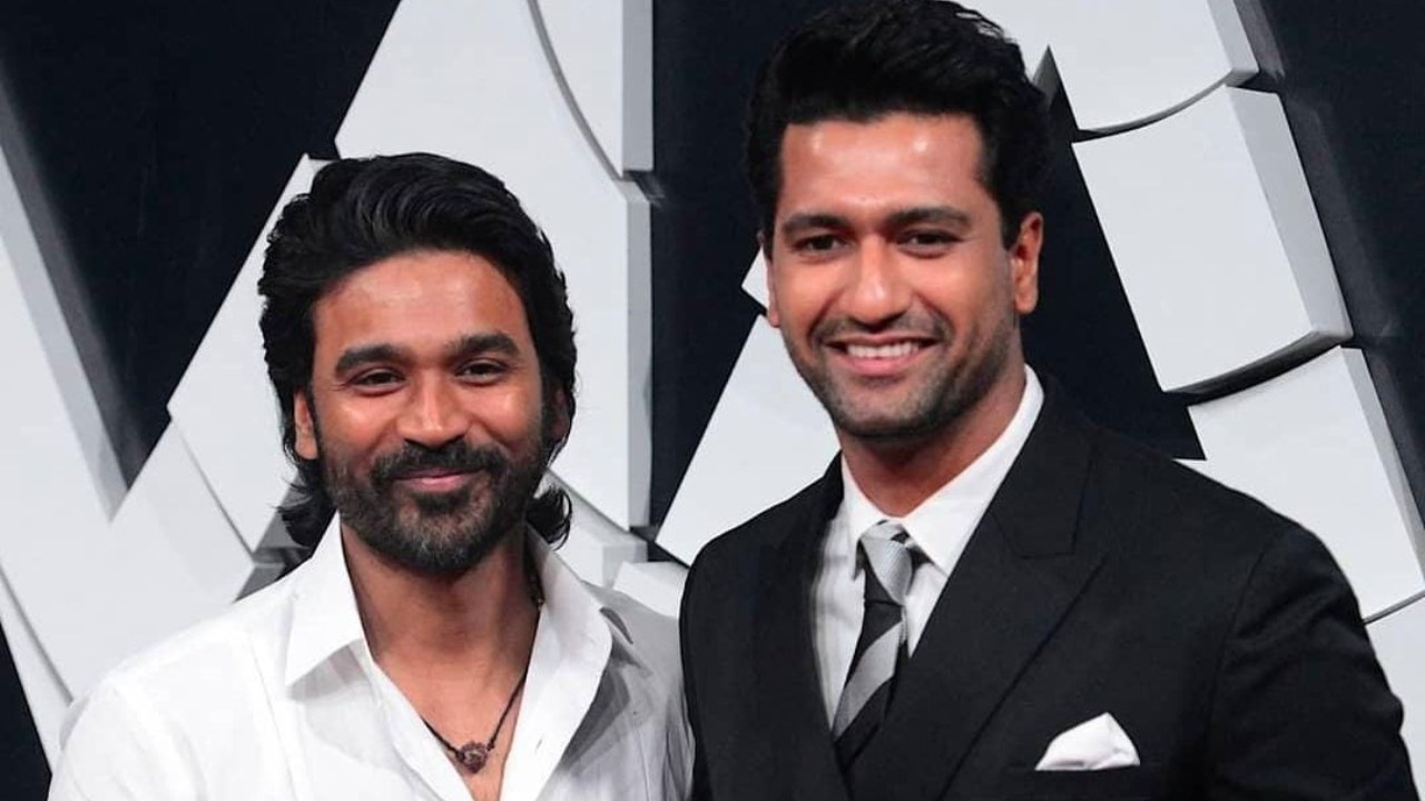 Dhanush attends The Gray Man premiere in traditional South Indian ...