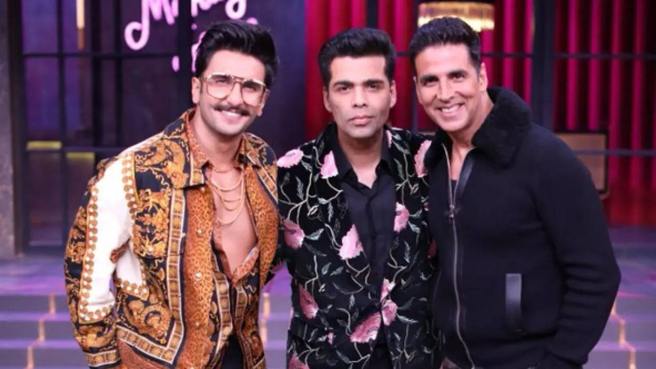 Ranveer Singh, Karan Johar, Akshay Kumar