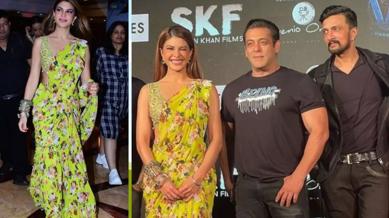 Jacqueline Fernandez, Salman Khan, Kichcha Sudeep