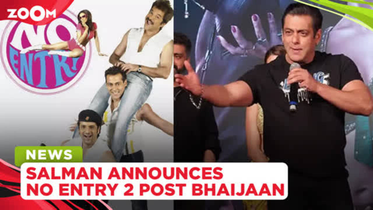 Salman Khan CONFIRMS No Entry 2 at Vikrant Rona event; says it'll earn