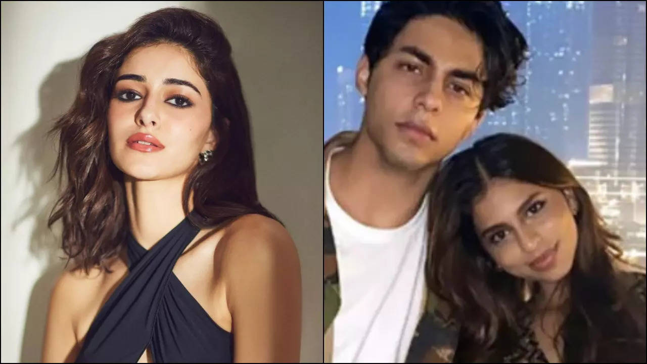 Ananya Panday reveals she had a crush on BFF Suhana's brother Aryan Khan