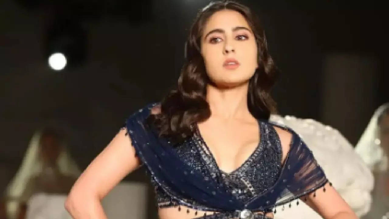 sara-ali-khan-gets-trolled-for-her-ramp-walk-at-fashion-show-netizens-ask-what-is-she-doing-watch