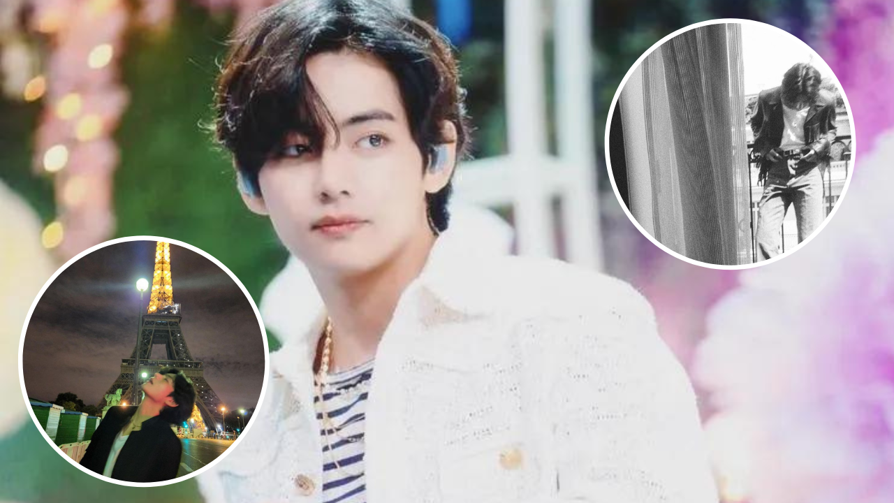 BTS's V (Kim Taehyung) channels an Old Hollywood Heartthrob in photoshoot  for CELINE