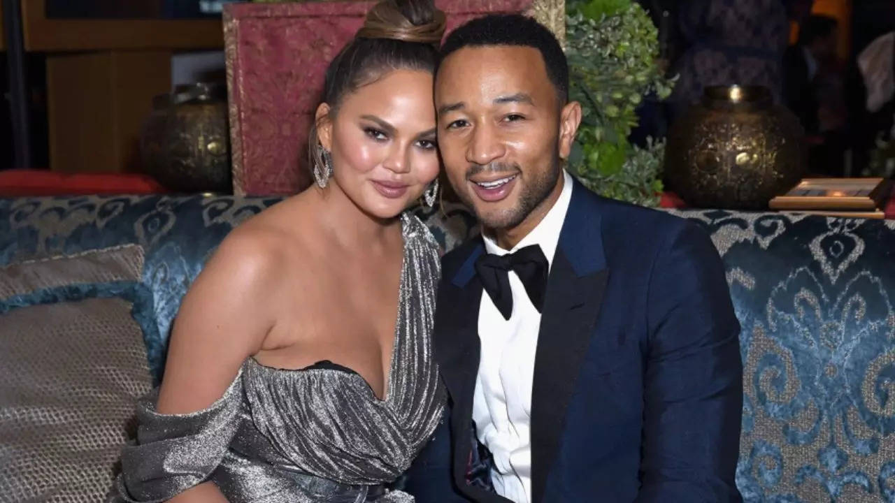 Chrissy Teigen and John Legend