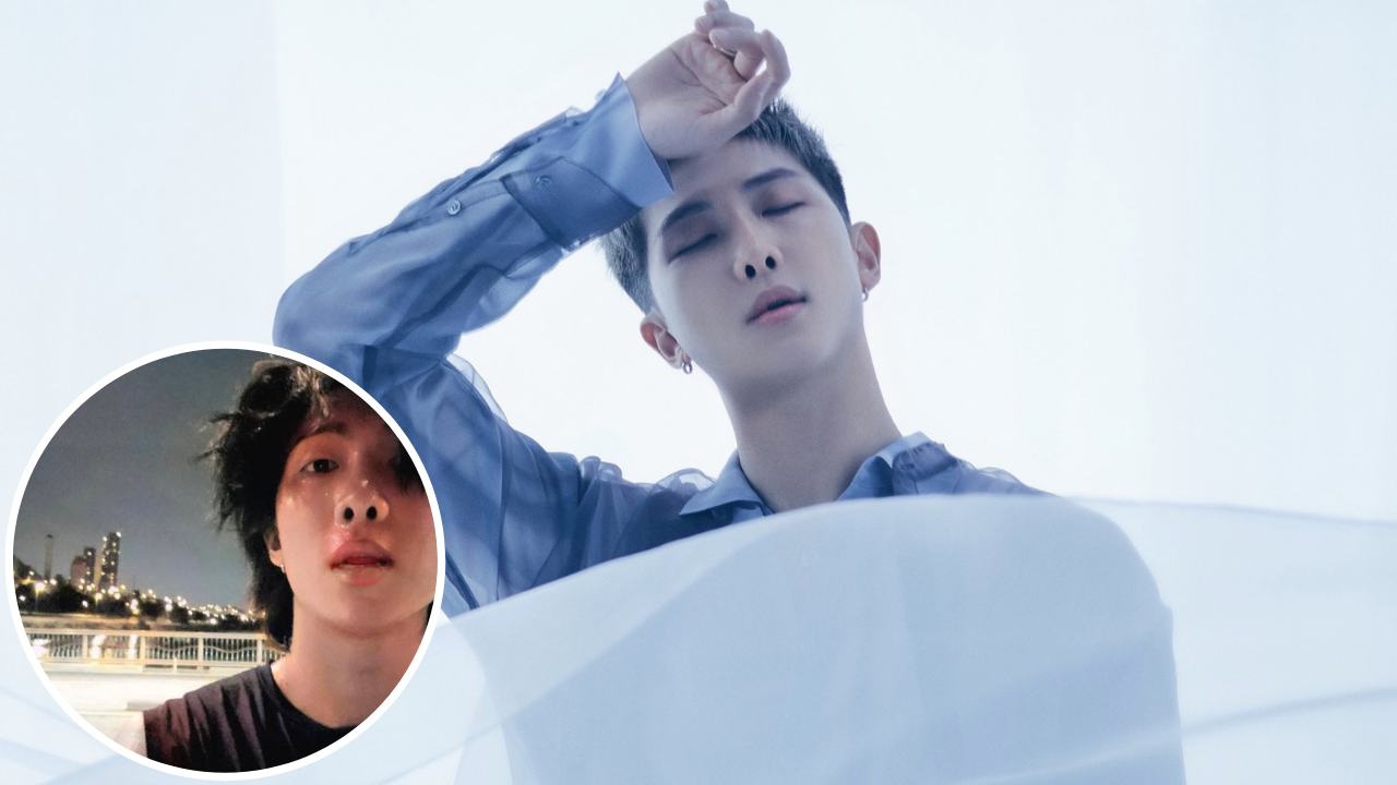 BTS leader RM is a sweaty hot mess in latest selfie and ARMY is totally whipped