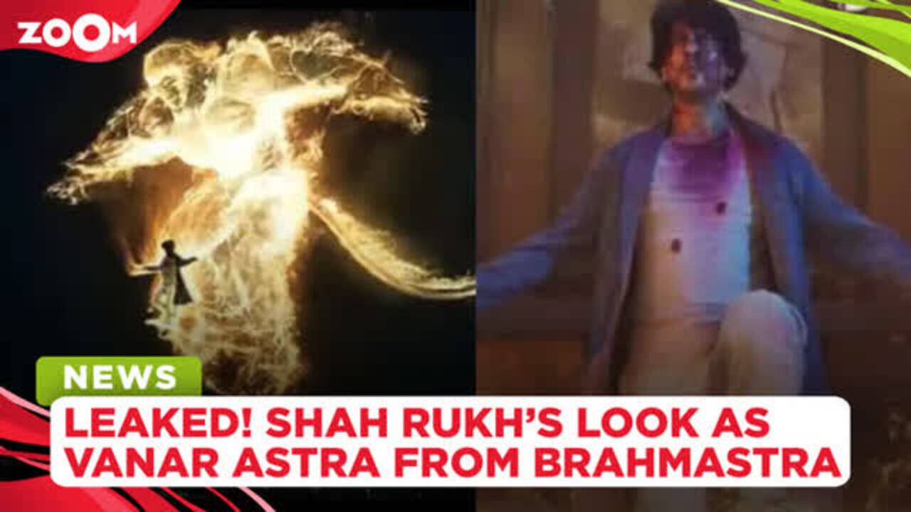 Leaked Shah Rukh Khans First Look As Vanar Astra From Ranbir Kapoor Alia Bhatts Brahmastra 1965