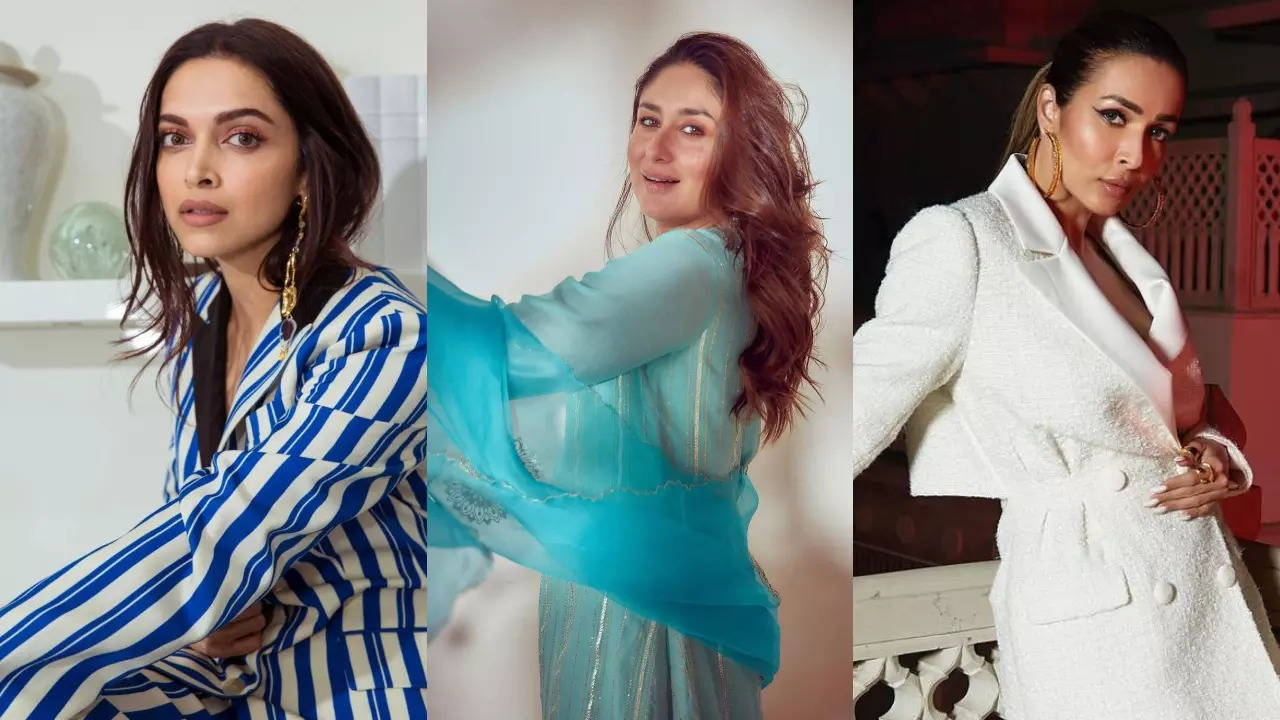 Best dressed celebs of the week: Deepika, Malaika impress in pantsuits, Kareena's desi glam, and more