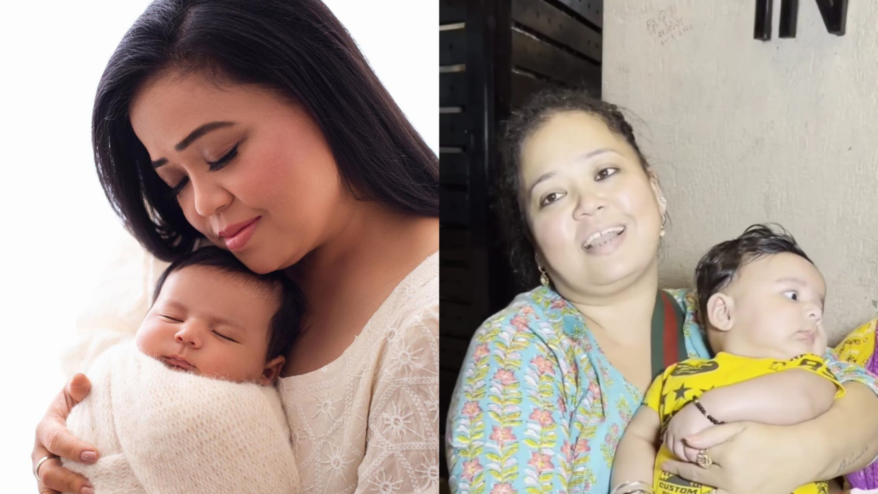 Comedian Bharti Singh's baby Laksh looks aww-dorable as the mother-son ...