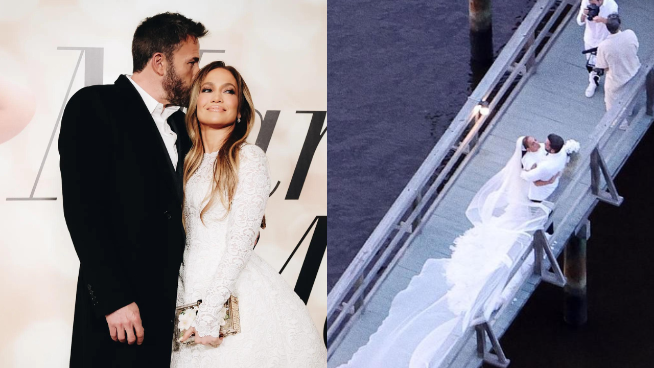 Ben Affleck and Jennifer Lopez tie the knot again