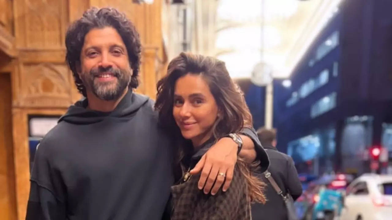 Farhan Akhtar and Shibani Dandekar