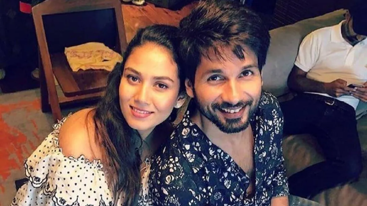 Shahid Kapoor and Mira Rajput