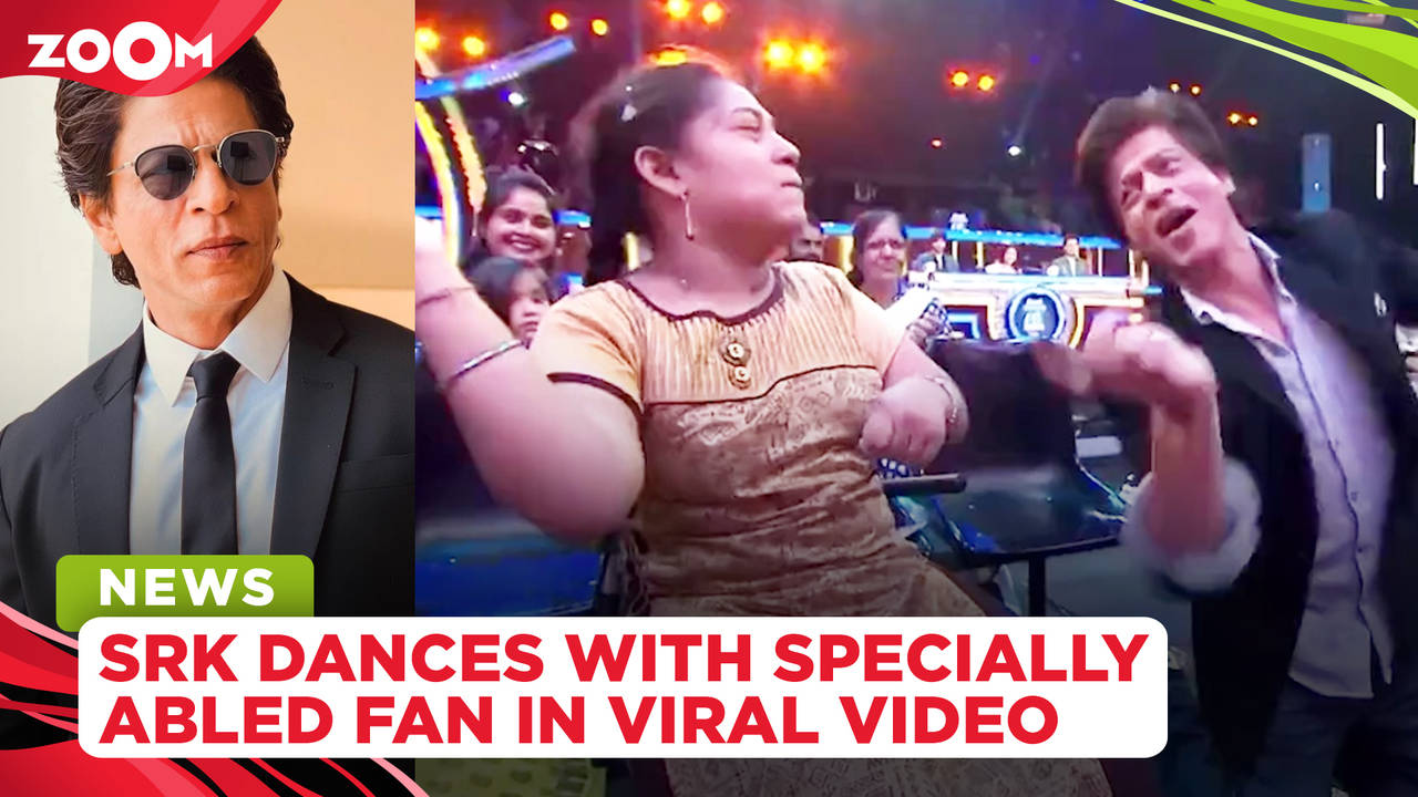 Shah Rukh Khan Dances With Specially Abled Fan In A Viral Video 