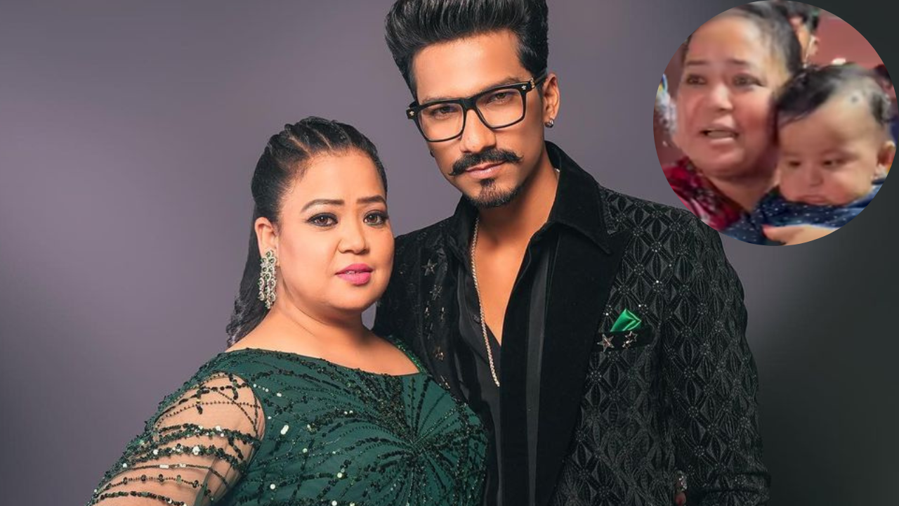 Bharti Singh cutely introduces son Laksh to paparazzi 'maamaas', jokes 'Mera beta badla lega...'