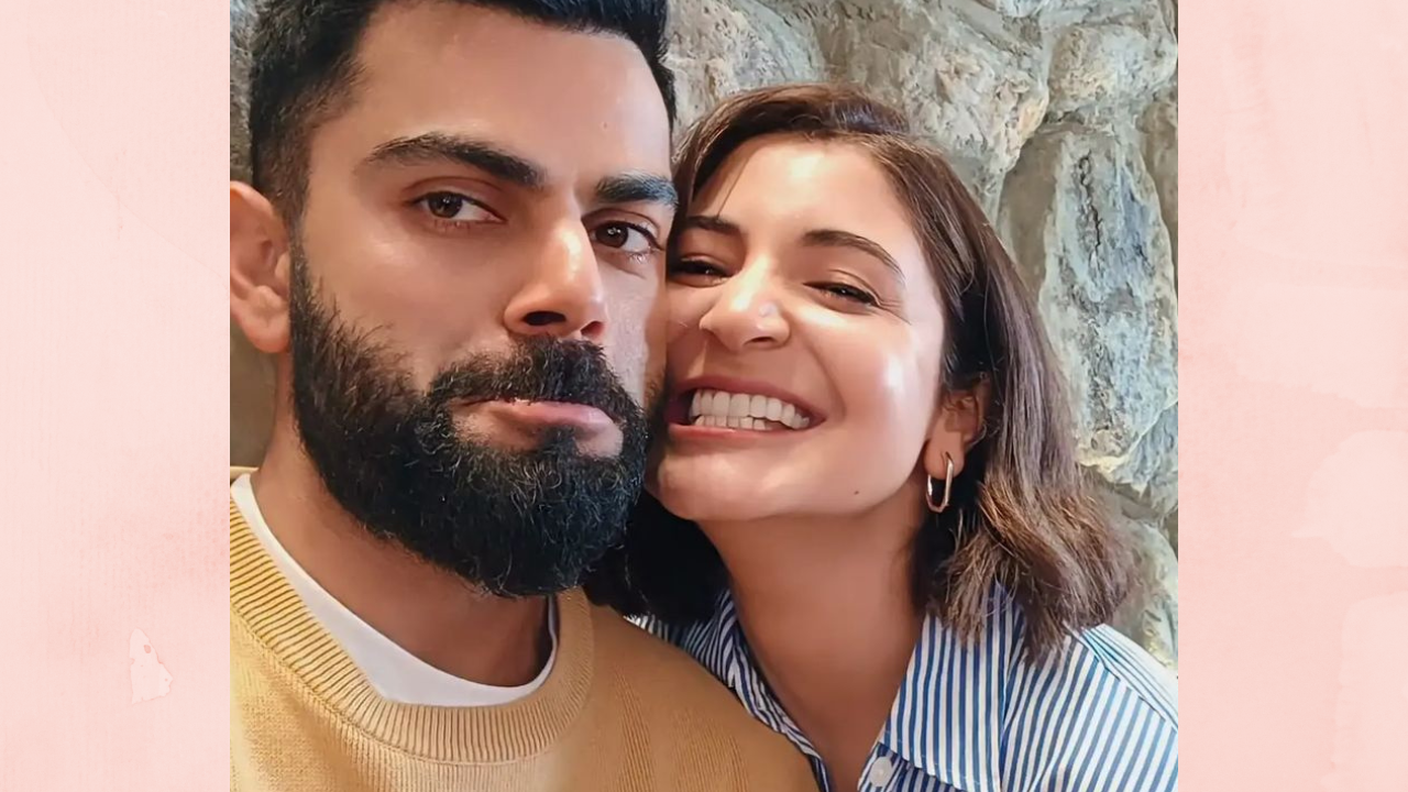 Couple goals! Anushka Sharma, Virat Kohli get goofy in rare photos ...