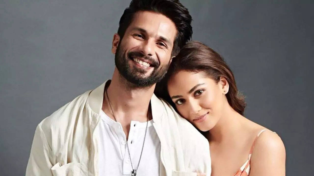 Shahid Kapoor and Mira Rajput