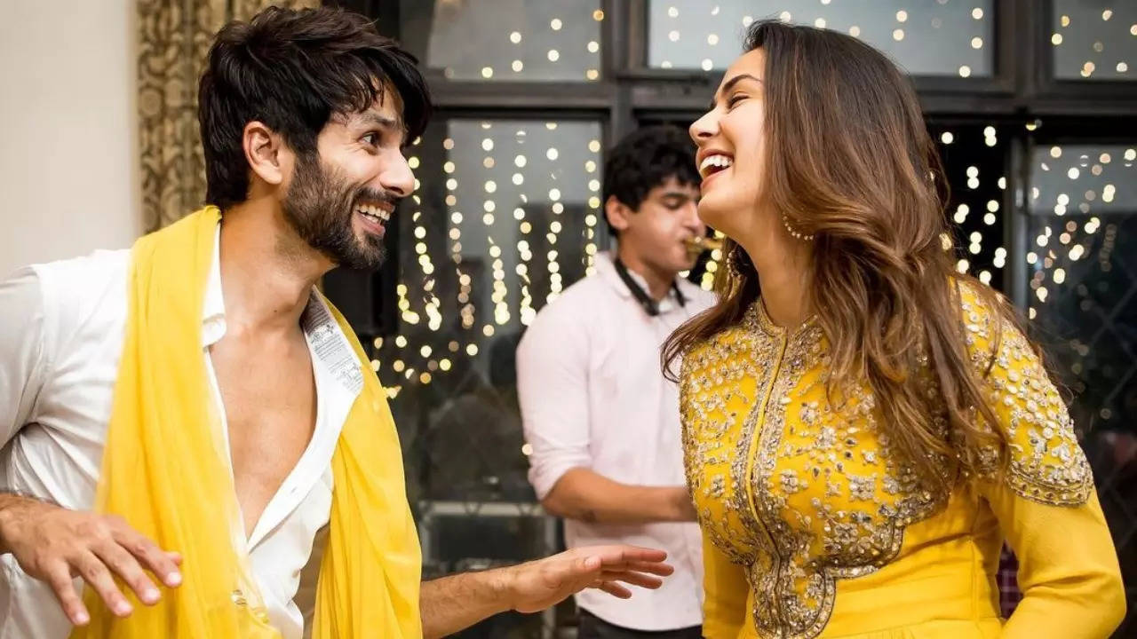 Shahid Kapoor and Mira Rajput