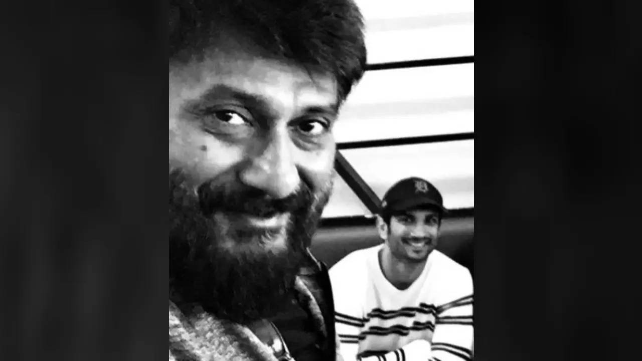 Vivek Agnihotri with Sushant Singh Rajput