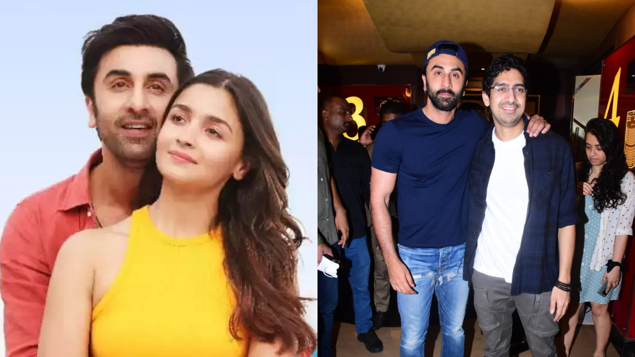 Alia sends all her love to Shiva aka Ranbir as he visits Mumbai theatre ...