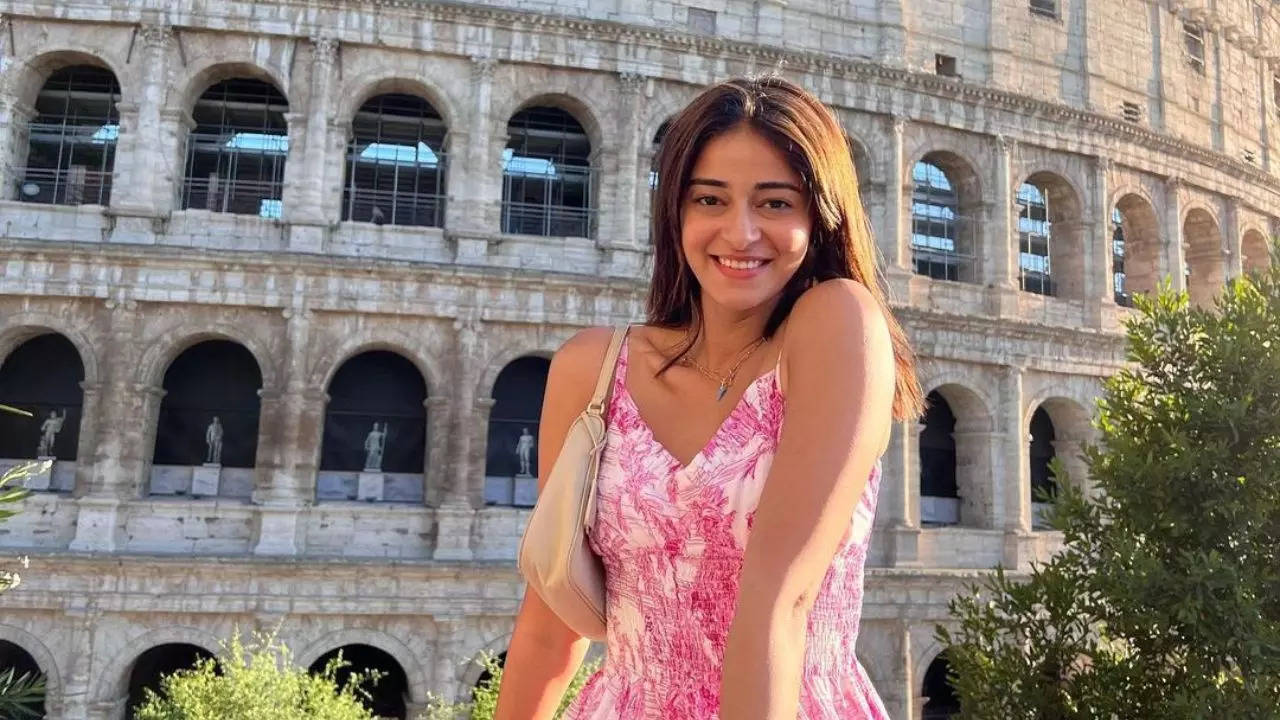 Check out Ananya Panday's Rome vacay pics