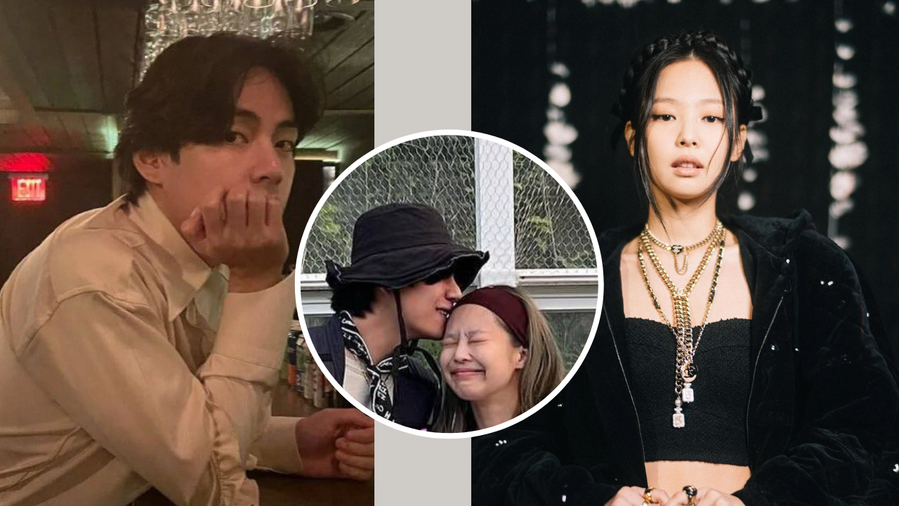 New alleged pictures of V and Jennie leak