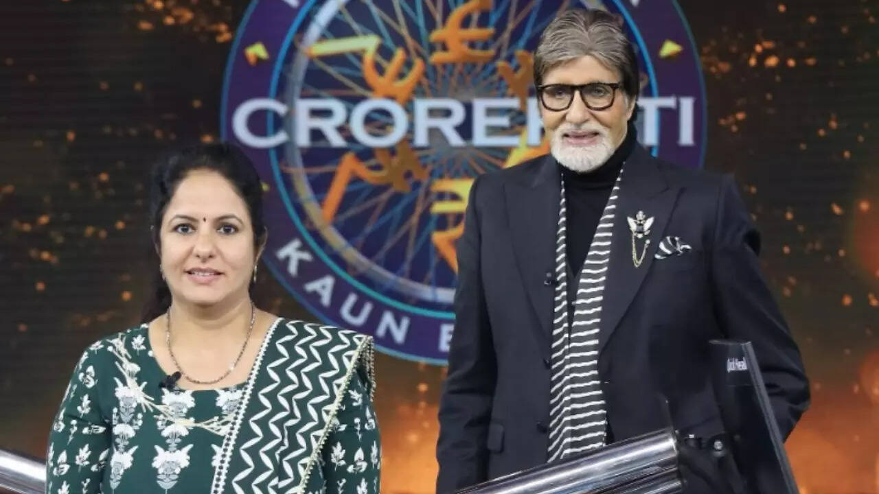 EXCL! KBC 14’s first crorepati Kavita Chawla reveals what Massive B instructed her after she cried earlier than him final 12 months