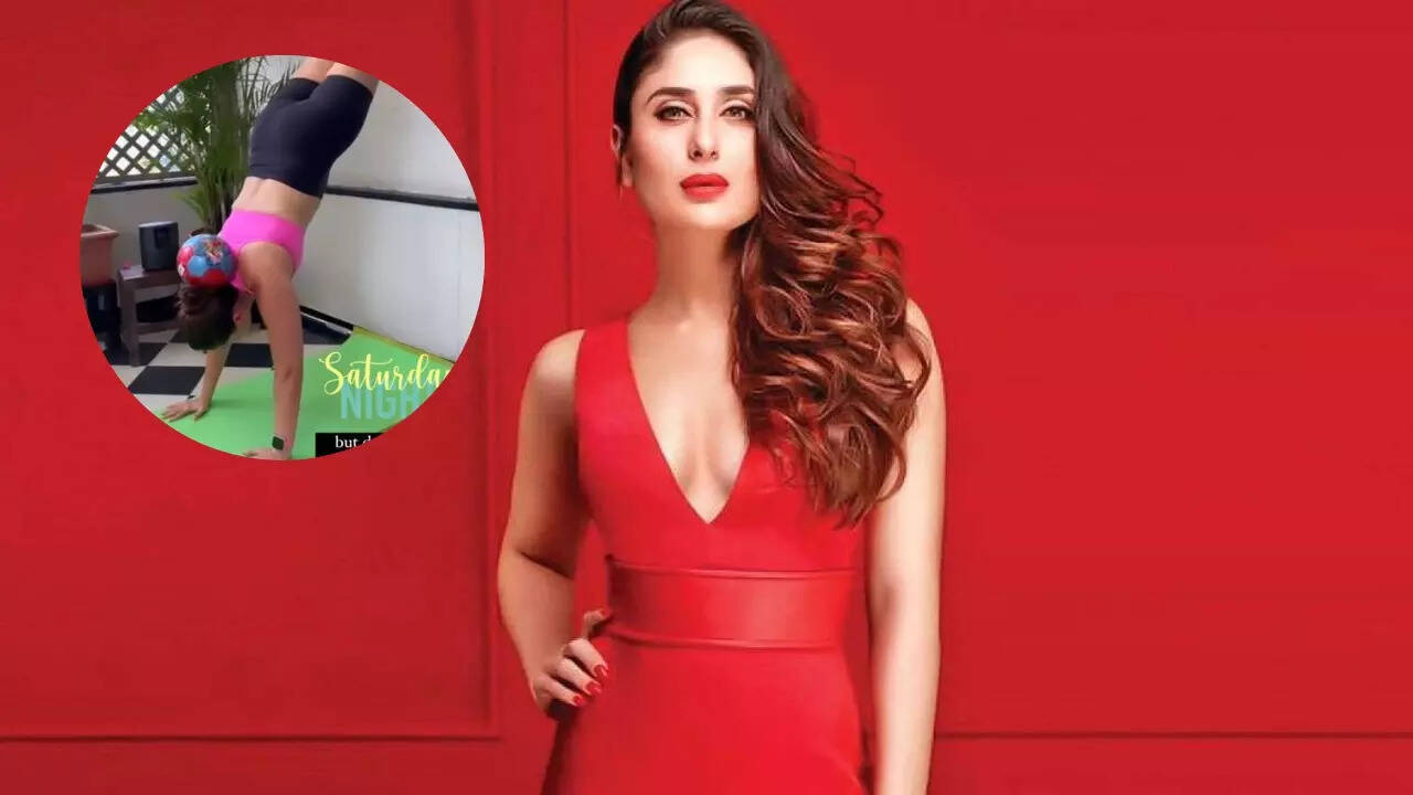 Kareena Kapoor says, ‘do not forget to maintain the steadiness’ as she aces Yoga posture like a professional