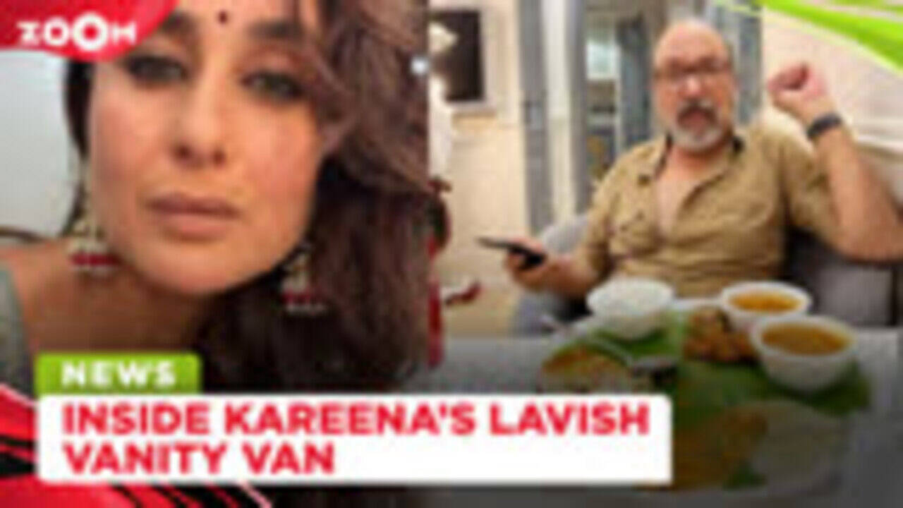 Kareena Kapoor Khan gives an INSIDE glimpse of her vanity van and