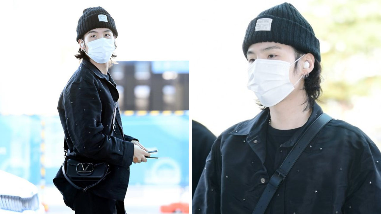 BTS DIARY on X: [Bangtan Style] Suga Airport Fashion (Bags) Elly