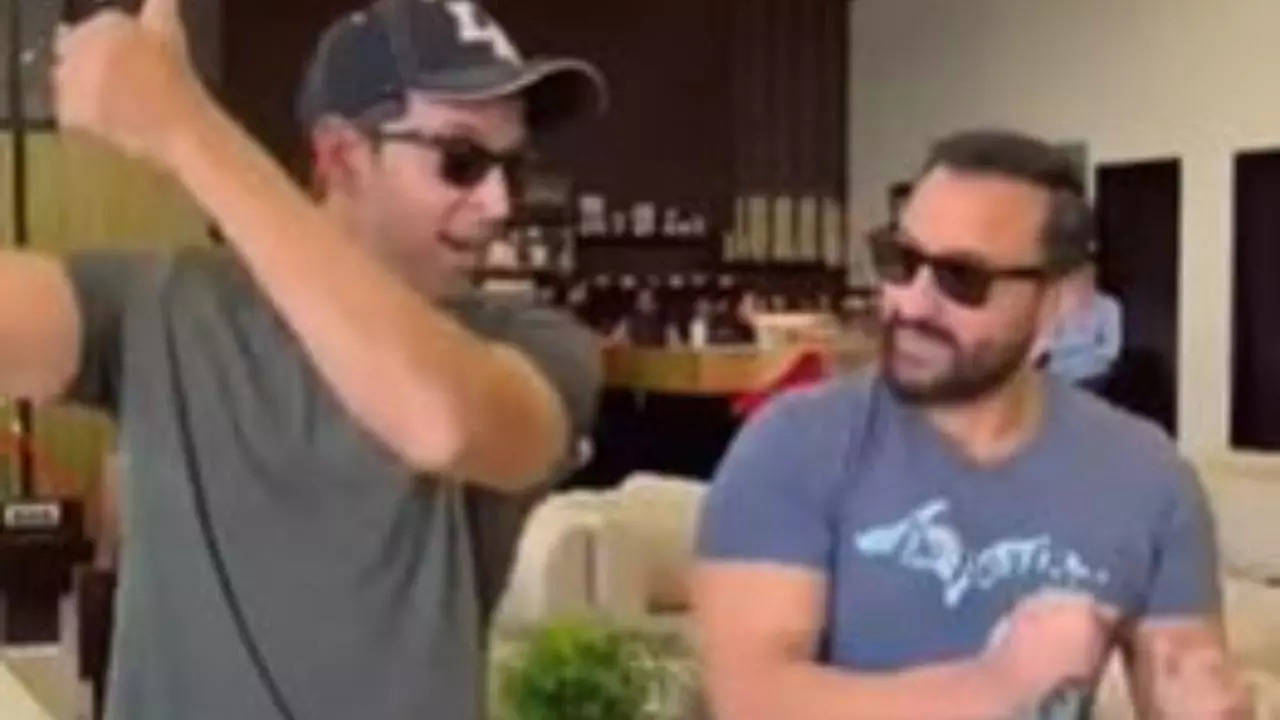 Hrithik Roshan, Saif Ali Khan's latest video is too funny to miss
